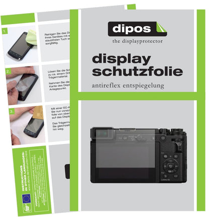 6x Schutzfolie matt für Panasonic Lumix DC-GX9 Dis (1)