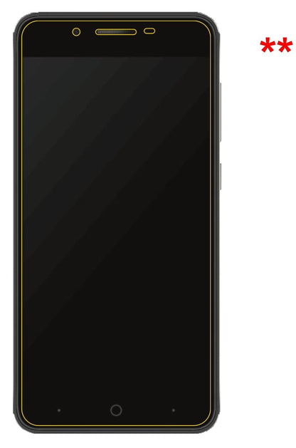 Blickschutzfolie für ZTE Blade A610 Plus matt Schu (5)