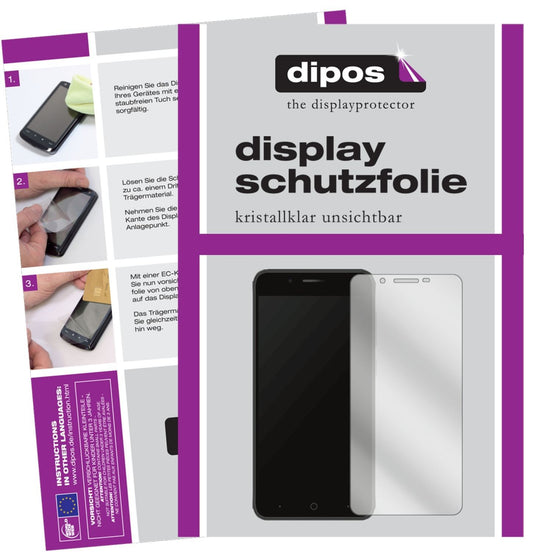 2x Schutzfolie klar für ZTE Blade A610 Plus Displa (1)