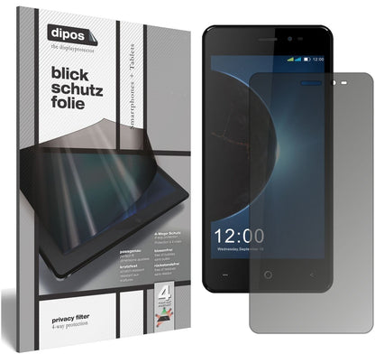 Blickschutzfolie für Leagoo Z6 matt Schutzfolie Pr (2)