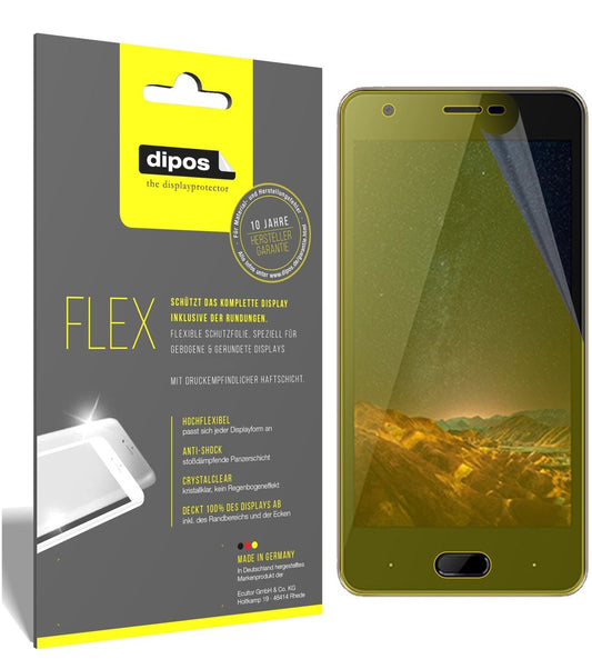 3x 3D Full Cover Schutzfolie für Doogee X20L (1)
