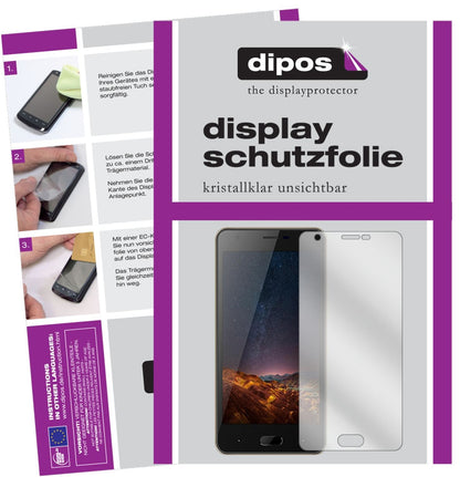 6x Schutzfolie klar für Doogee X20L Display-Schutz (1)