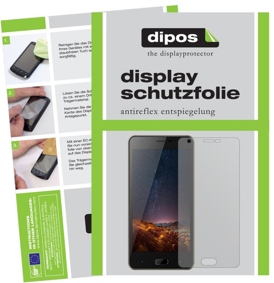 2x Schutzfolie matt für Doogee X20L Display-Schutz (1)