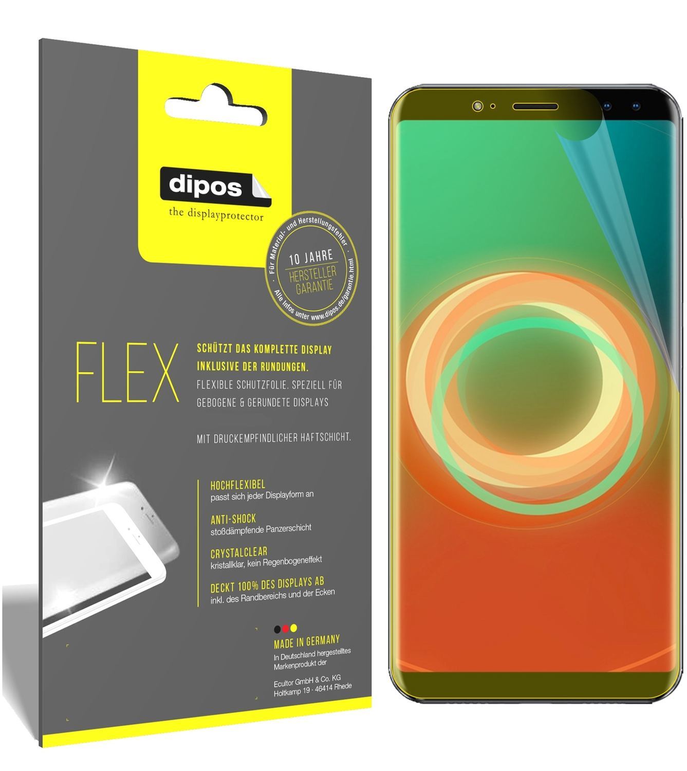 3x 3D Full Cover Schutzfolie für Ulefone Power 3S (1)