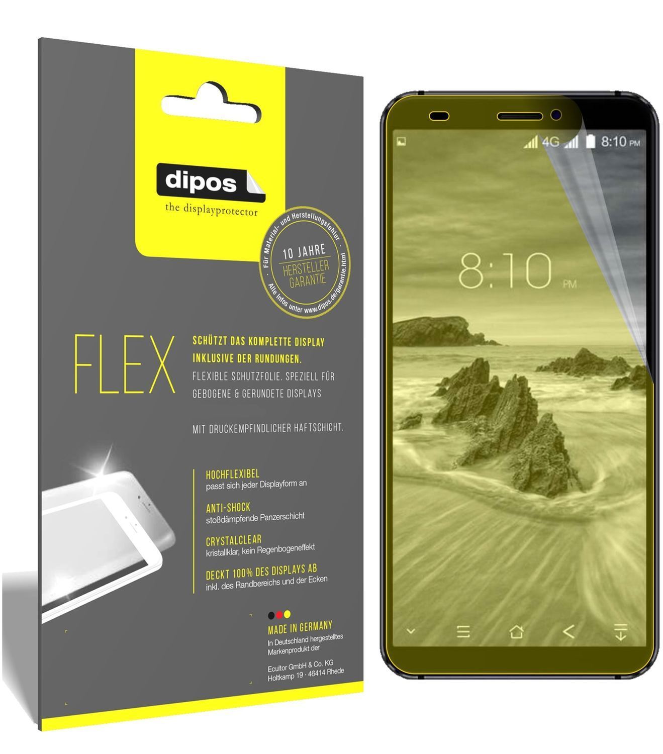 3x 3D Full Cover Schutzfolie für Blackview S6 (1)