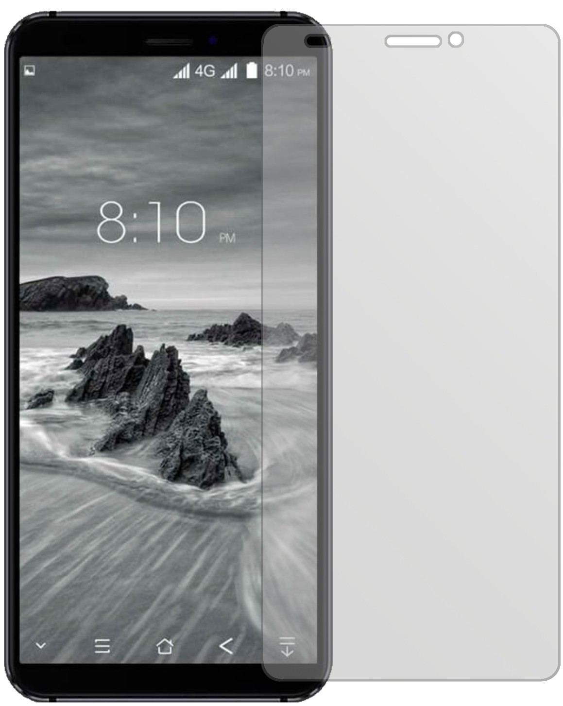 6x Schutzfolie matt für Blackview S6 Display-Schut (2)