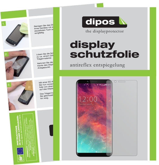 6x Schutzfolie matt für Umidigi S2 Lite Display-Sc (1)