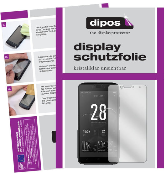 2x Schutzfolie klar für Elephone Fighter Display-S (1)
