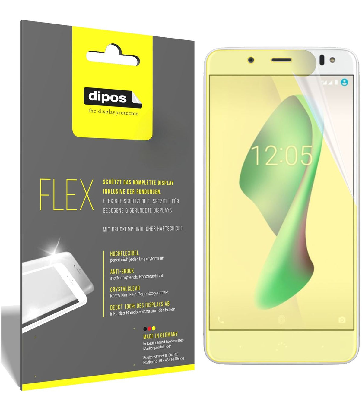 3x 3D Full Cover Schutzfolie für BQ Aquaris VS (1)