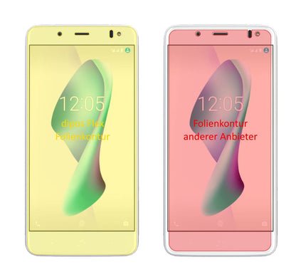 3x 3D Full Cover Schutzfolie für BQ Aquaris VS (2)