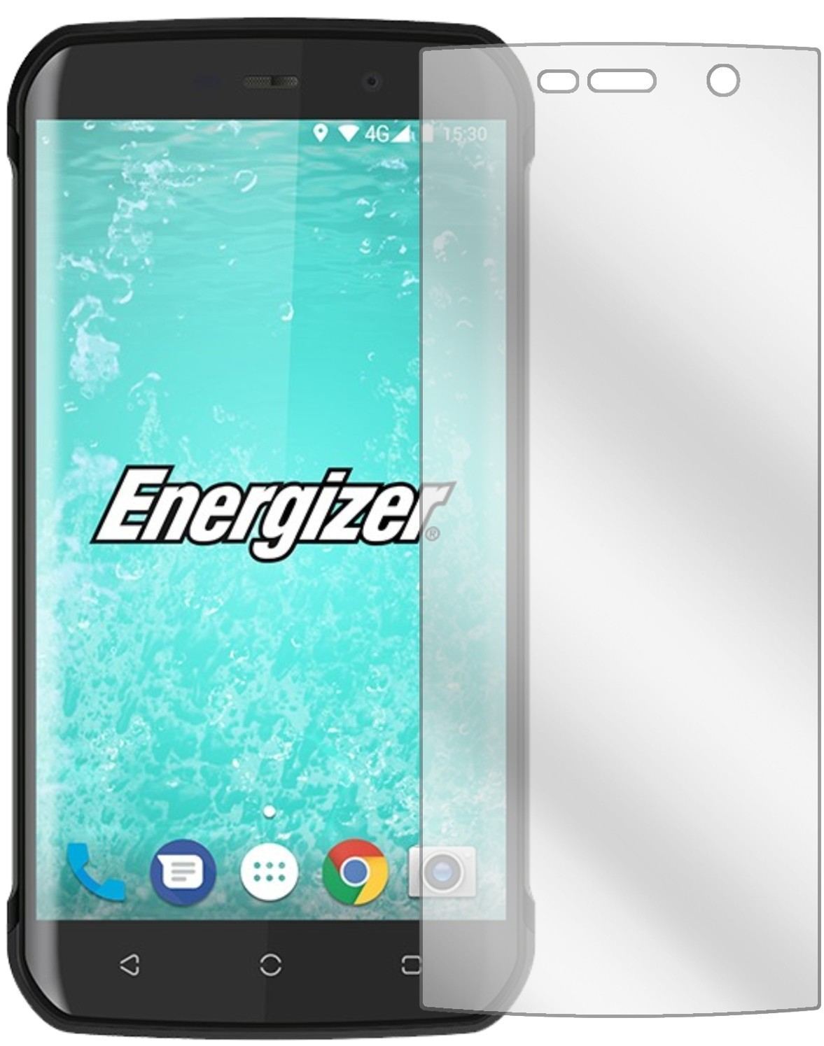 2x Schutzfolie klar für Energizer Hard Case H550S  (2)