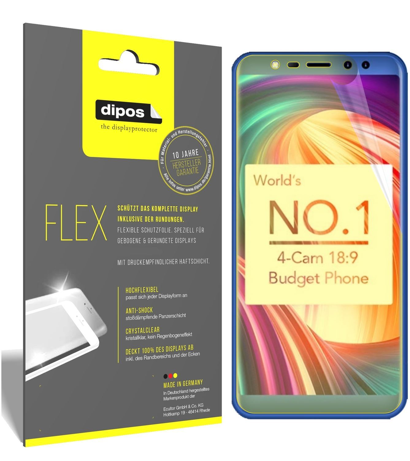 3x 3D Full Cover Schutzfolie für Leagoo M9 (1)