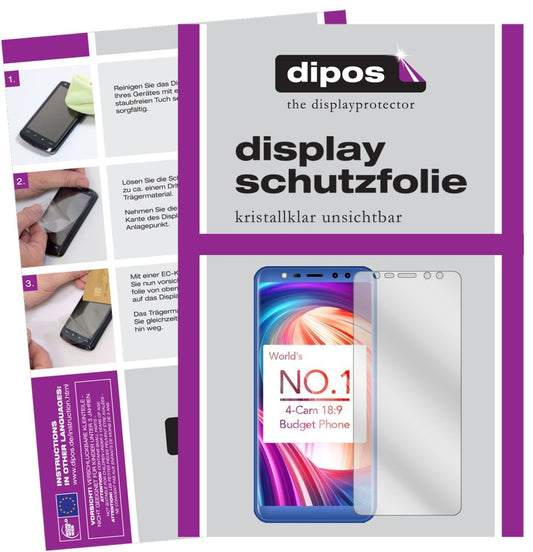 2x Schutzfolie klar für Leagoo M9 Display-Schutzfo (1)