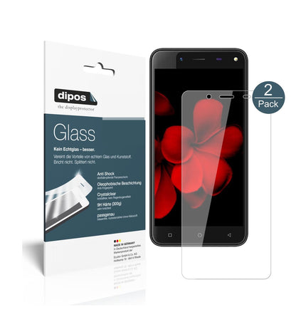2x 9H Schutzfolie für Karbonn Titanium Frames S7 P (1)
