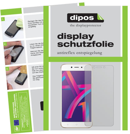 1x Schutzfolie matt für Oppo A71 2018 Display-Schu (2)
