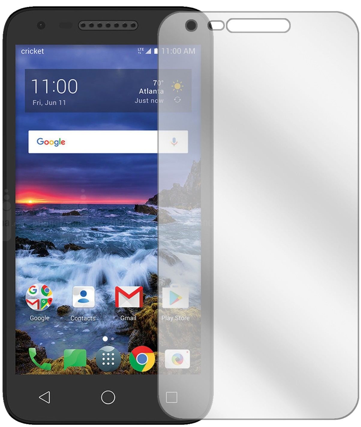 6x Schutzfolie klar für Alcatel Verso Display-Schu (2)