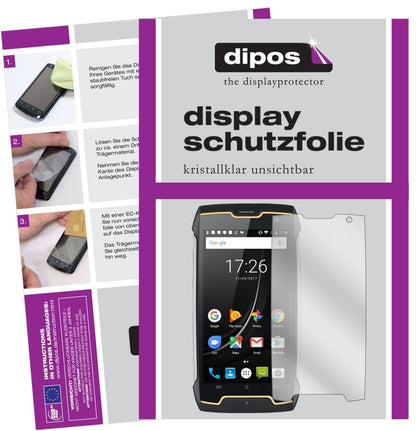 5x Schutzfolie klar für Cubot King Kong Display-Sc (2)