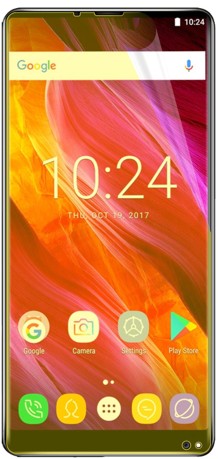 3x 3D Full Cover Schutzfolie für Oukitel Mix 2 (3)