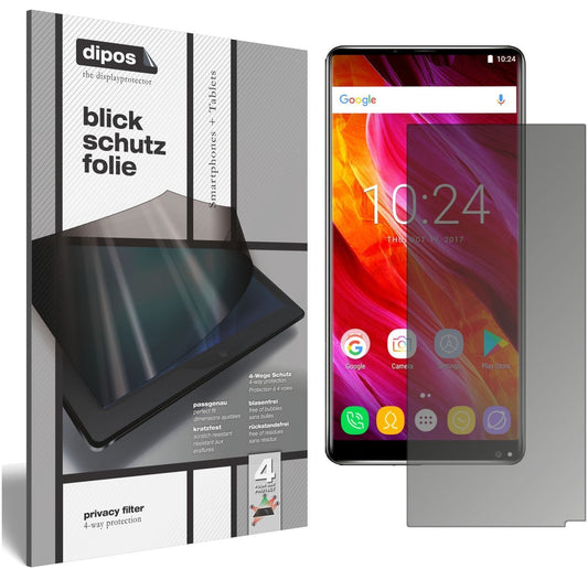 Blickschutzfolie für Oukitel Mix 2 matt Schutzfoli (1)
