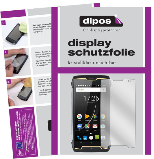 2x Schutzfolie klar für Cubot King Kong Display-Sc (1)