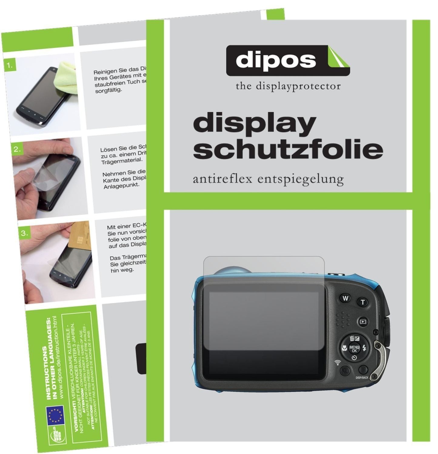 6x Schutzfolie matt für Fujifilm FinePix XP130 Dis (1)