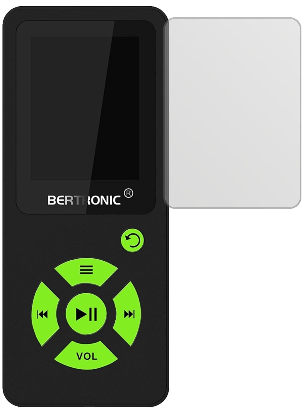 6x Schutzfolie matt für Bertronic BC07 Royal MP3-P (2)