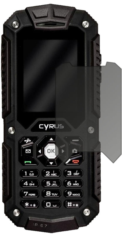 Blickschutzfolie für Cyrus CM6 matt Schutzfolie Pr (2)