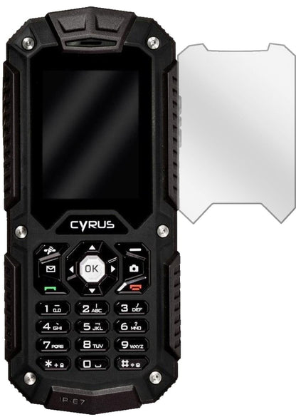 2x Schutzfolie klar für Cyrus CM6 Display-Schutzfo (2)