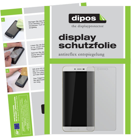 2x Schutzfolie matt für Coolpad Torino R108 Displa (1)