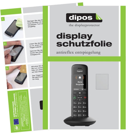 2x Schutzfolie matt für Gigaset C570HX Display-Sch (1)