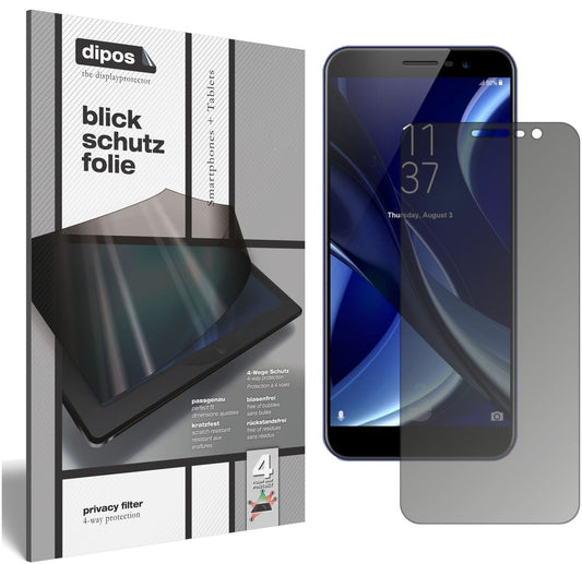 Blickschutzfolie für HOMTOM S16 matt Schutzfolie P (1)