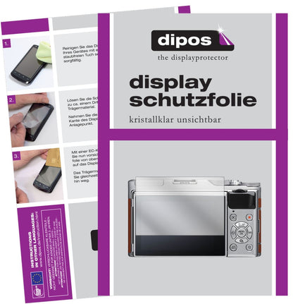 6x Schutzfolie klar für Fujifilm X-A5 Display-Schu (1)