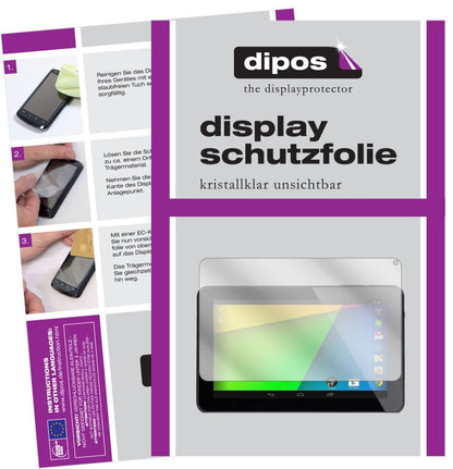 1x Schutzfolie klar für Dragon Touch V10 Display-S (2)