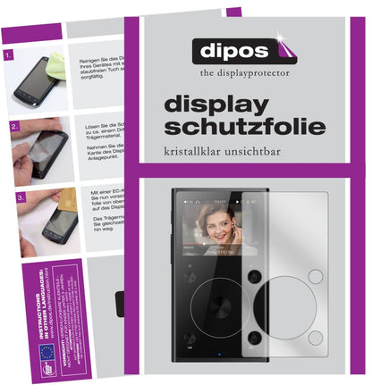 6x Schutzfolie klar für FiiO X1 II MP3-Player Disp (1)