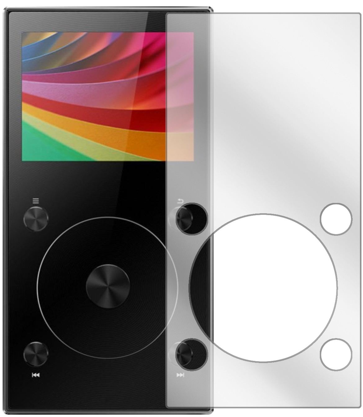 6x Schutzfolie klar für FiiO X3 Mark III MP3-Playe (2)