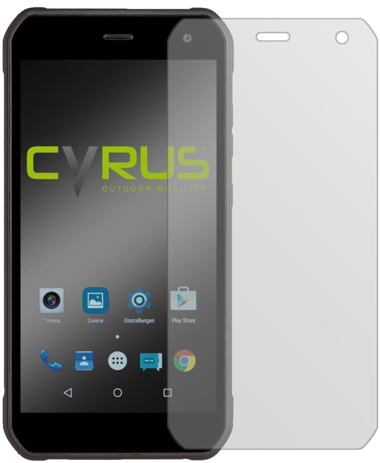 6x Schutzfolie matt für Cyrus CS40 Display-Schutzf (2)