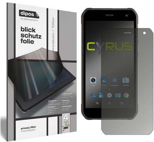 Blickschutzfolie für Cyrus CS40 matt Schutzfolie P (1)