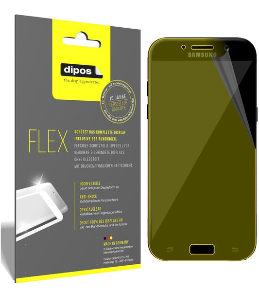 3x 3D Full Cover Schutzfolie für Samsung Galaxy A3 (1)