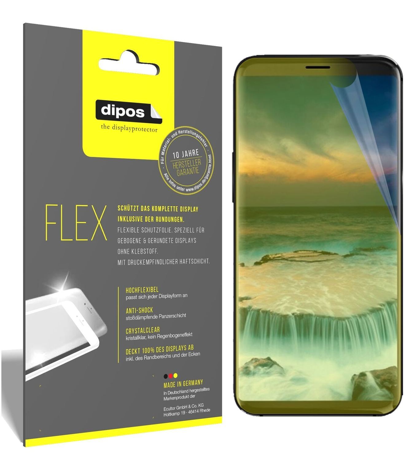 2x 3D Full Cover Schutzfolie für Uhans i8 Pro (2)