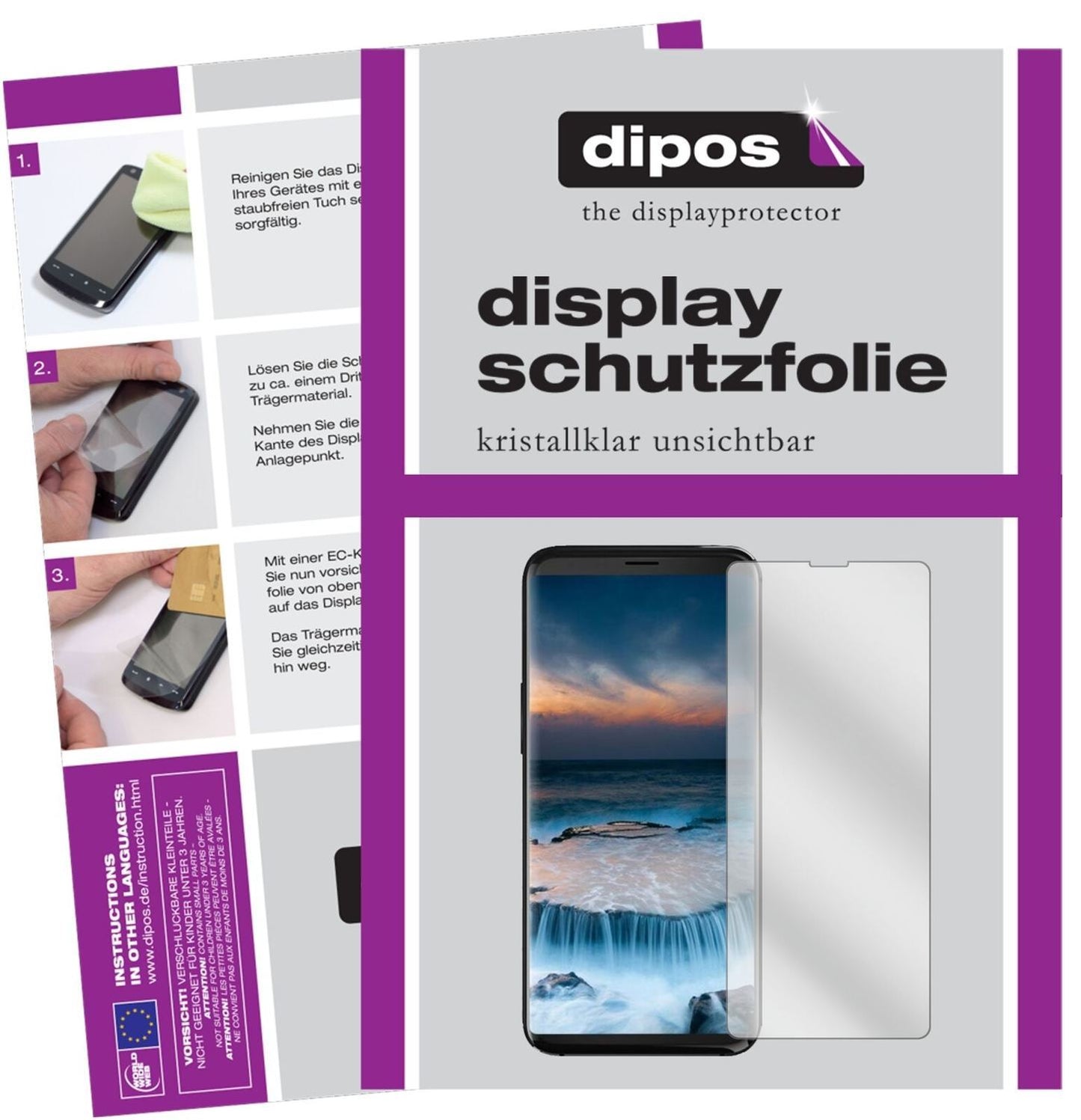 5x Schutzfolie klar für Uhans i8 Display-Schutzfol (2)