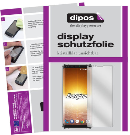 5x Schutzfolie klar für Energizer Powermax P600S D (2)
