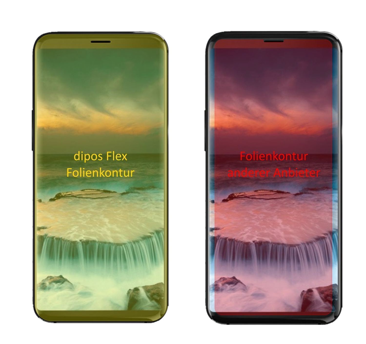 3x 3D Full Cover Schutzfolie für Uhans i8 Pro (2)
