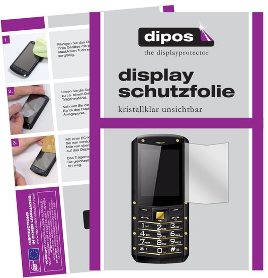 2x Schutzfolie klar für AGM M2 Display-Schutzfolie (1)