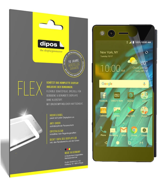 3x 3D Full Cover Schutzfolie für ZTE Axon M (1)