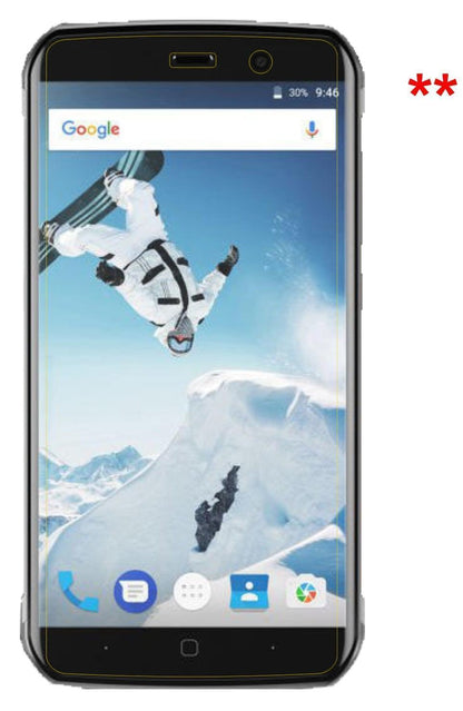 2x Schutzfolie klar für Vernee Active Display-Schu (5)