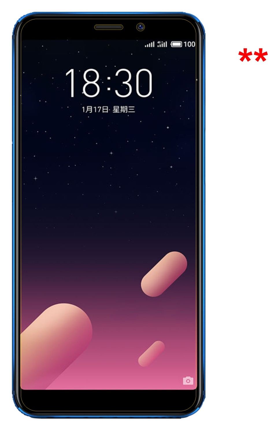 Blickschutzfolie für Meizu M6S matt Schutzfolie Pr (5)