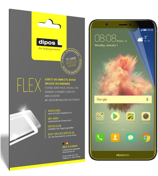 3x 3D Full Cover Schutzfolie für Huawei P smart (1)