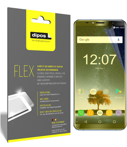 3x 3D Full Cover Schutzfolie für Oukitel K6 (1)