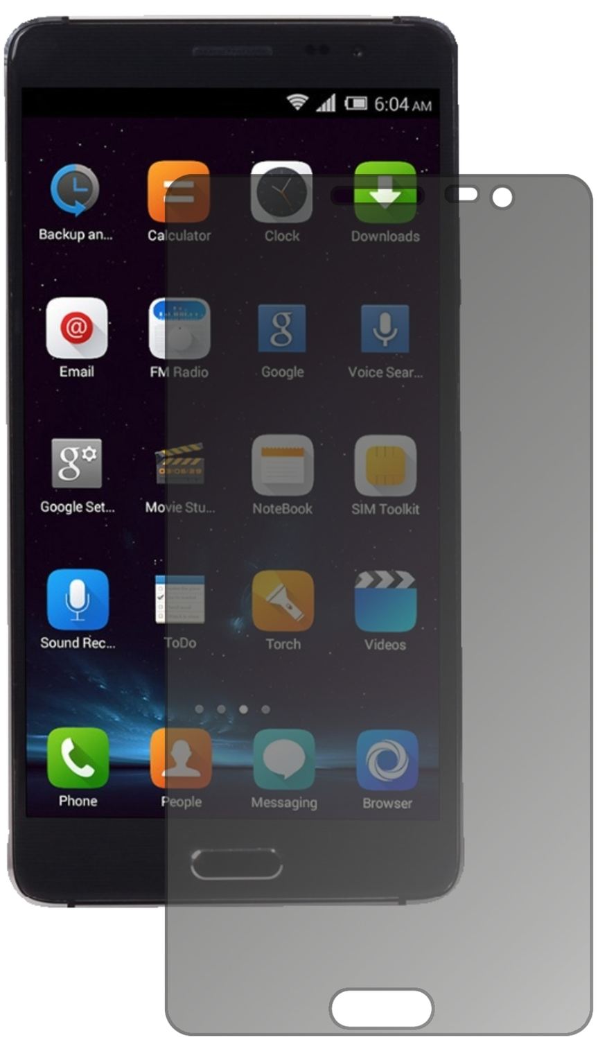Blickschutzfolie für Elephone P8 Pro matt Schutzfo (2)