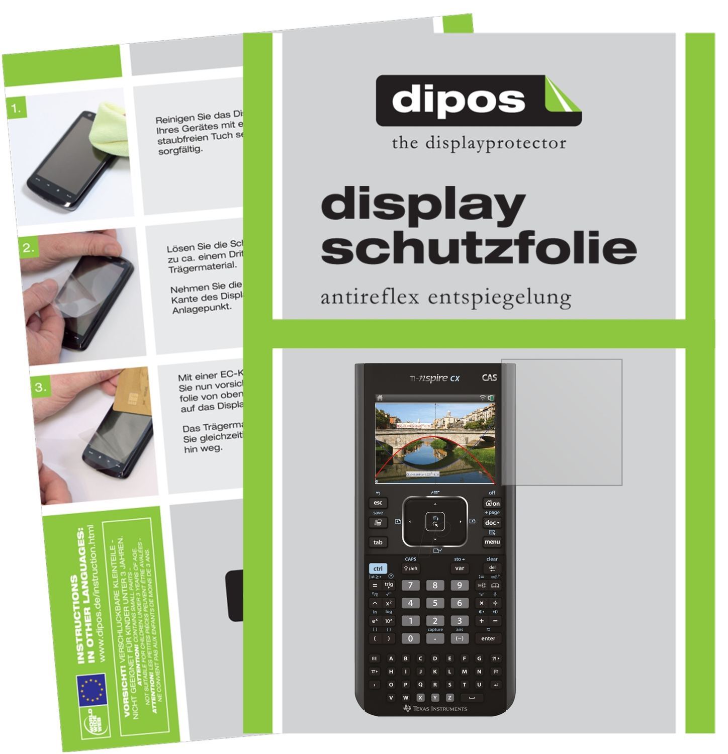 6x Schutzfolie matt für Texas Instruments TI Nspir (1)